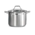Panela para Macarrão Tramontina Lock & Drain em aço inoxidável 8L
