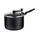 Panela Pipoqueira Grafite Tramontina Antiaderente de Alumínio com Tampa de Vidro 3,5L 20cm Loreto