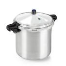 Panela Pressao 20L Aluminio Polido Trava Externa-nigro