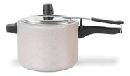 Panela Pressão 4,5 Litros Revestimento Cerâmico Seguro Cozinha Confortável Alumínio Antiaderente Material Reforçado Utensílio Fogão Panela Pressão 4,5 Litros Revestimento Cerâmico Seguro Cozinha Confortável Alumínio Antiaderente Material Reforçado Utensílio Fogão