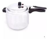 Panela Pressão Antiaderente Grande Polida 4,5ltrs 2 Válvulas