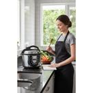 Panela Pressão Elétrica Digital 4L Inox 6 Programas