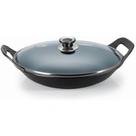 panela risoto preta alça de ferro tampa de vidro preta 5lt Panela Mineira