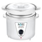 Panela Termocera para Depilação Standard 900g Bivolt Com Refil Todo Branco - Mega Bell