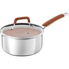 Panela Tramontina Alumínio Cerâmico Romagna 18cm Marfim Panela Tramontina Alumínio Cerâmico Romagna 18cm Marfim