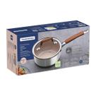 Panela Tramontina Romagna em Aço Inox e Alumínio com Revestimento Interno Cerâmico Marfim 16 cm 1,5 L Panela Tramontina Romagna em Aço Inox e Alumínio com Revestimento Interno Cerâmico Marfim 16 cm 1,5 L