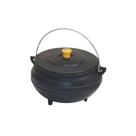 Panela Tripe De Ferro Fundido Com Tampa - Capacidade 1 Lt