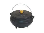 Panela Tripe De Ferro Fundido Com Tampa - Capacidade 1,3 Lt