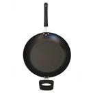 Panela Wok Antiaderente Grande Com Tampa 30cm Azul Extang