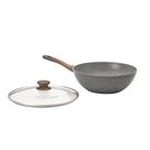 Panela Wok de Indução Cook 28 cm Mimo Style - Grafito
