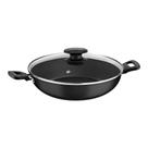 Panela Wok Loreto Com Rev. Interno E Externo Em Anti. Starflon Max 28 Cm 3,3L - Tramontina Grafite