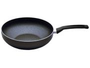 Panela Wok Multiflon de Alumínio Antiaderente Petra+ Grafite 28cm