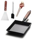 Panela YYMIYU Tamagoyaki, omelete japonesa, ferro fundido, 23x18cm Panela YYMIYU Tamagoyaki, omelete japonesa, ferro fundido, 23x18cm