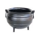 Panelão Caldeirão Bruxa Tripé Ferro Fundido Preto 90L 55cm
