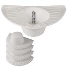 Panelas coletoras de amostras Vakly Graduated 900 mL pacote com 5