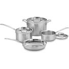 Panelas Cuisinart Aço Inox Multiclad Pro 7P Mcp-7Np1