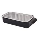 Panelas de gotejamento descartáveis de alumínio Char-Broil 18x9x4cm, pacote com 10 Panelas de gotejamento descartáveis de alumínio Char-Broil 18x9x4cm, pacote com 10
