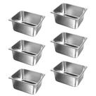 Panelas de hotel Steam Table WantJoin 1/2, metade do tamanho, 4 em 6