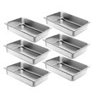 Panelas de mesa Steam WantJoin em tamanho real, 4 polegadas, pacote com 6 unidades