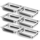 Panelas de mesa Steam WantJoin em tamanho real, pacote com 6, 2,5 polegadas, 201 SS