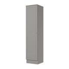 Paneleiro 01 Porta com 05 prateleiras 50cm Americana C372 Cinza - Henn