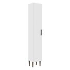 Paneleiro 1 Porta 4 Prateleiras Co6101 Branco - Decibal