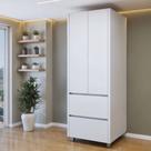 Paneleiro 2 Portas 2 Gavetas 70Cm 100% Mdf Rainha