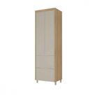 Paneleiro 2 Portas 2 Gavetas Nesher Marquesa 70cm 100 MDF Paneleiro 2 Portas 2 Gavetas Nesher Marquesa 70cm 100 MDF