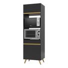 Paneleiro 2 Portas Para Forno Veneza Gb Fg3679 Preto