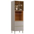 Paneleiro 2P Vidro 2G 219X70 cm MDF Proenca Demartez