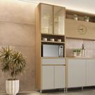 Paneleiro 4 Portas 1 Gaveta Condessa 100% Mdf