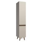 Paneleiro 40 cm 2 Portas Com Pés Crema Nice Madesa