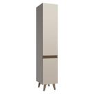 Paneleiro 40 Cm 2 Portas Com Pés Nice Madesa Crema