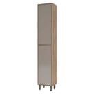Paneleiro 40 Cm 2 Portas De Abrir Mel Vanilla C/Graff
