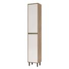 Paneleiro 40 Cm 2 Portas De Abrir Mel Vanilla C/Pérola Off