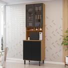 Paneleiro 70cm 4 Portas Toscana Espresso Móveis