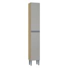 Paneleiro Aline Simples Damasco Off White - Poquema