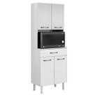 Paneleiro Alto Nicho Forno 4 Portas 1 Gaveta Ângelo