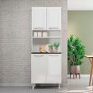 Paneleiro Armário de Cozinha Aço 70cm com 4 Portas Multimóveis CR20525
