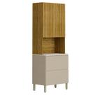 Paneleiro Art com 3 Portas e 1 Gaveta