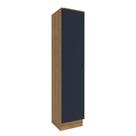 Paneleiro Celeste Kappesberg 100% Mdf 1 Porta Nogueira/azul