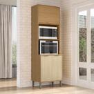 Paneleiro Colors 3 Portas 100% Mdf Freijó/Oasis - Kits Paraná
