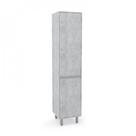 Paneleiro Confort Simples 2 Portas MDP Concreto Batrol