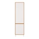 Paneleiro Cozinha Modulada Herval Denver, MDP, Branco Ártico e Freijó, 2 Portas