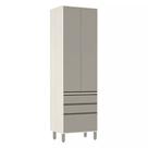 Paneleiro de Cozinha 70 cm 2 Portas 3 Gavetas Linea Luciane Móveis