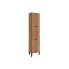 Paneleiro de Cozinha Alpha 2510 c/ 3 Portas 50cm Freijo - Carraro
