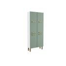 Paneleiro de Cozinha Bella c/ 6 Portas 80cm Verde - Bertolini