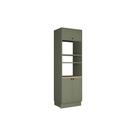 Paneleiro de Cozinha Évora PH 3127 Torre Quente c/ 3 Portas (1 Basculante) e 2 Nichos p/ Forno 70cm Verde - Herval