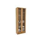 Paneleiro de Cozinha Modulado CR6002 c/ 2 Portas c/ Vidro 64cm Natural - Tecno Mobili Paneleiro de Cozinha Modulado CR6002 c/ 2 Portas c/ Vidro 64cm Natural - Tecno Mobili