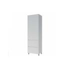Paneleiro de Cozinha Modulado Rainha c/ 2 Portas e 2 Gavetas 70cm Branca - Nesher